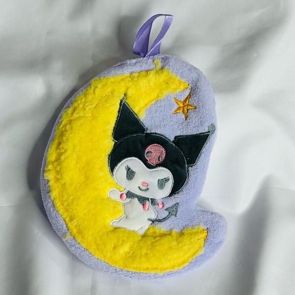 Sanrio Other - Sanrio KUROMI 1 Hanging Padded Thick Wash Cloth